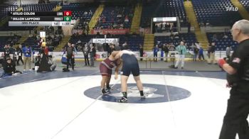 285 lbs 3rd Place - Atilio Colon, Lowell vs Dillon Laffond, Franklin County