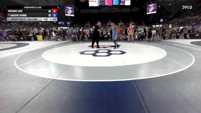 144 lbs Champ. Rd Of 64 - Keanu Lee, SD vs Jason Dube, PA