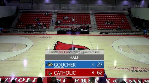 Replay: Goucher vs Catholic | Feb 25 @ 7 PM