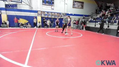 70 lbs Rr Rnd 3 - Michael Robison, Sperry Wrestling Club vs Brinley Leyba, Team Tulsa Wrestling Club