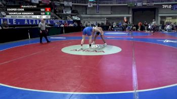 7A 190 lbs Cons. Semi - Kourtlan Kendrick, Florence vs Cooper Cook, Vestavia Hills