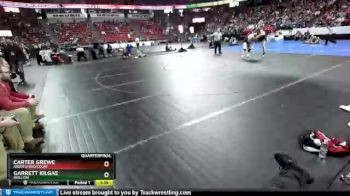 D2-195 lbs Quarterfinal - Garrett Kilgas, Brillion vs Carter Grewe, Abbotsford/Colby