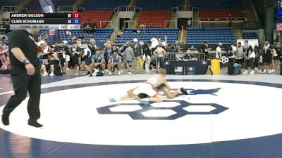 106 lbs Cons. Rd Of 64 - Andrew Dolson, New York vs Cline Schumann, Arkansas