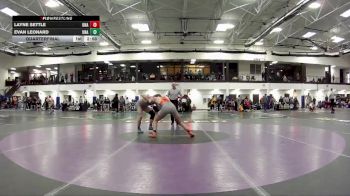 174 lbs Quarterfinal - Layne Settle, Unattached vs Evan Leonard, Unattached