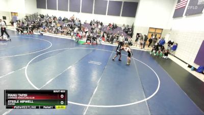 105 lbs 1st Place Match - Steele Hipwell, Empire vs Manu Tafisi, Charger Wrestling Club