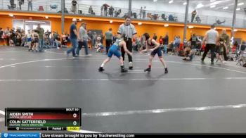 62 lbs Semifinal - Aiden Smith, Gaston Grizzlies vs Colin Satterfield, Eastside Youth Wrestling