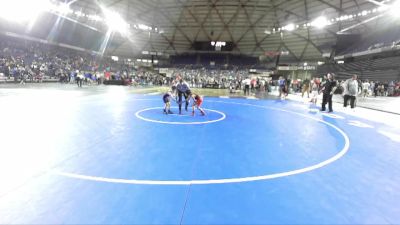 49 lbs Champ. Round 1 - Mateo Escalera, Twin City Wrestling Club vs Radek Crook-Hutsler, White River Hornets Wrestling Club