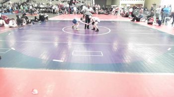 81 lbs Rr Rnd 3 - Jude Pizzi, ICWL Bruisers White vs Dominic DiGirolamo, Doughboy