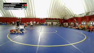 106 lbs Finals (2 Team) - Rocco Valvano, Team Blue vs Jackson Freeman, Team Red