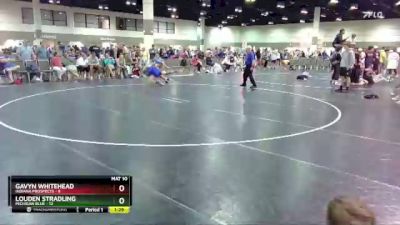 138 lbs Placement Matches (16 Team) - Gavyn Whitehead, Indiana Prospects vs Louden Stradling, Michigan Blue