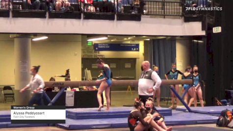 Alyssa Peddycoart - Women's Group, Twin City Twisters - 2021 Women's Xcel Region 4 Championships