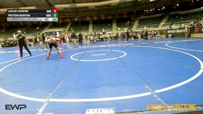 125 lbs 5th Place - Lucas Copper, Smittys Barn vs Peyton BOSTON, HBWC