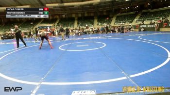 125 lbs 5th Place - Lucas Copper, Smittys Barn vs Peyton BOSTON, HBWC