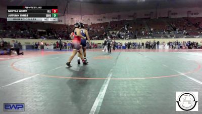 200 lbs Quarterfinal - Mikyla White, Hilldale vs Autumn Jones, Edmond North