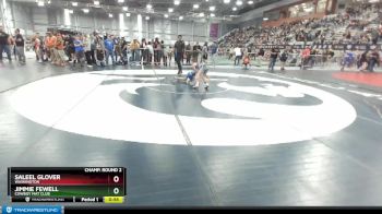 77 lbs Champ. Round 2 - Saleel Glover, Washington vs Jimmie Fewell, Cowboy Mat Club