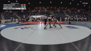 197 lbs Cons. Round 1 - Diego Rosas-Ruiz, Montreat College vs Roman Chism, Andrew College