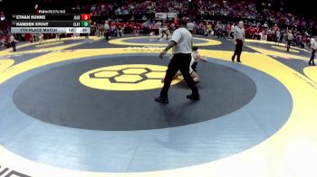 D2-150 lbs 7th Place Match - Ethan Kuhns, Jonathan Alder vs Kamden Stout, Claymont