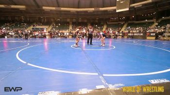110 lbs Consi Of 4 - Maggie Martinez, Berryhill Wrestling Club vs Leah Wynn, ERJH