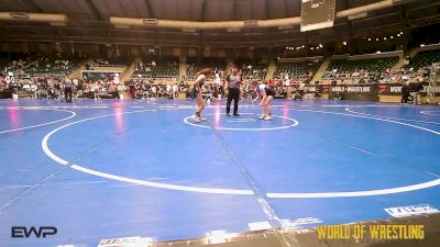 110 lbs Consi Of 4 - Maggie Martinez, Berryhill Wrestling Club vs Leah Wynn, ERJH