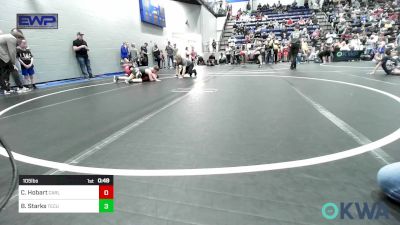 105 lbs Rr Rnd 3 - Connor Hobart, Carl Albert vs Brantley Starks, Tecumseh Youth Wrestling