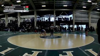 141 lbs Cons. Round 3 - Logan Arnold, Emory & Henry vs Cael Woods, Tiffin