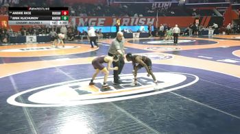 3A 113 lbs Champ. Round 1 - Erik Klichurov, Lombard (Montini) vs Andre Rice, Hillside (Proviso West)