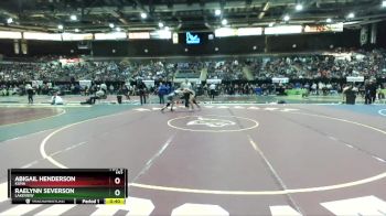 152 lbs Cons. Round 3 - Raelynn Severson, Lakeview vs Abigail Henderson, Kuna