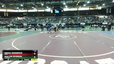 152 lbs Cons. Round 3 - Raelynn Severson, Lakeview vs Abigail Henderson, Kuna