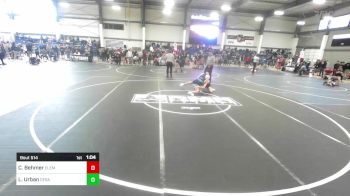 132 lbs Round Of 32 - Carty Behmer, Element vs Landen Urban, Cesar Chavez WC