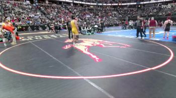 157-4A Semifinal - Justus Freeman, Pueblo East vs Gabe Galindo, Greeley Central