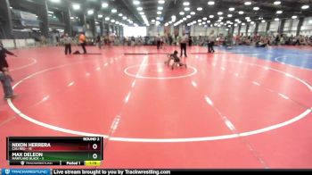 68 lbs Rd# 2 10:30am Friday - Nixon Herrera, Cali Red vs Max DeLeon, Maryland BLACK