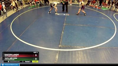 75 lbs Champ. Round 1 - Daxton Landis, Southern Utah Elite vs Tate Nielson, Elite Wrestling