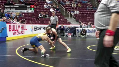 121 lbs First Round - Mateo Gallegos, DuBois vs Aleric Raihl, ELCO