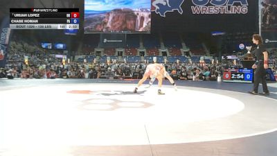 138 lbs Champ. Rd Of 64 - Urijah Lopez, Ohio vs Chase Homan, Pennsylvania