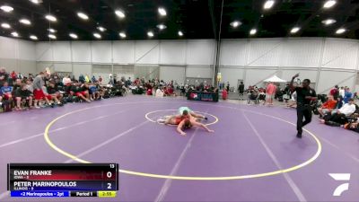 195 lbs Round 3 (8 Team) - Evan Franke, Iowa vs Peter Marinopoulos, Illinois