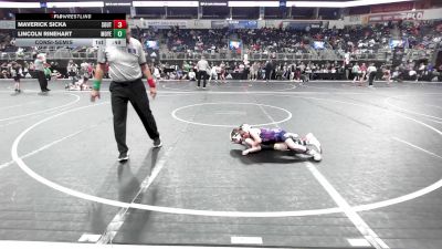 49 lbs Consolation - Maverick Sicka, Southern Illinois Bulldogs vs Lincoln Rinehart, Moyer Elite