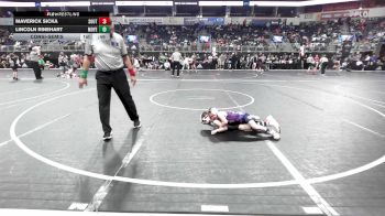 49 lbs Consolation - Maverick Sicka, Southern Illinois Bulldogs vs Lincoln Rinehart, Moyer Elite
