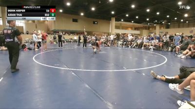 106 lbs 6th Wrestleback (32 Team) - Aidan Thai, BRAWL Black vs Derik Kiefer, Team Shutt Weston