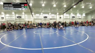 105 lbs Round Robin 2 - Xavier Lewis, Hammers - EL vs Preston Dorn, Warrior Ridge - EL