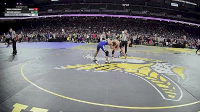 D1-132 lbs Champ. Round 1 - Jawad Bazzi, Stoney Creek HS vs Antonio Proulx, Walled Lake Northern HS