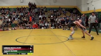 113 lbs Champ. Round 2 - Jordan McCullough, Madison (Madison) vs Taegan Gilmore, MEDINA