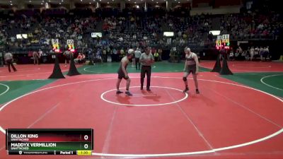 190 lbs Quarterfinal - Maddyx Vermillion, Unattached vs Dillon King, Unattached