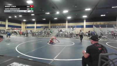 106 lbs Consi Of 4 - Jeremy Lynch, Coast Wr Ac vs Jantz Greenhalgh, Carbon WC