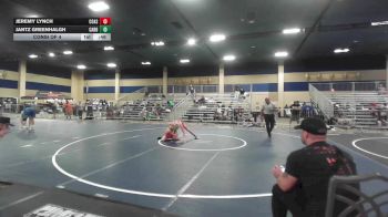 106 lbs Consi Of 4 - Jeremy Lynch, Coast Wr Ac vs Jantz Greenhalgh, Carbon WC