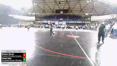 33.6-36.6 lbs Champ. Round 4 - Brixton Garcia, Punisher Wrestling Company vs Vivian Soto, Sunnyside Ironman Wrestling