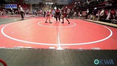 88-92 lbs Rr Rnd 5 - Braidyn Chatman, Pin-King All Stars vs Hunter Gilbert, Glenpool Warriors