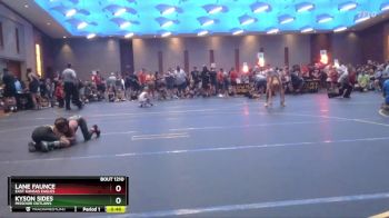 61 lbs Quarterfinal - Kyson Sides, Missouri Outlaws vs Lane Faunce, East Kansas Eagles