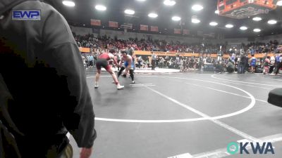 110 lbs Final - Barrett Johnson, Pauls Valley Panther Pinners vs Gage Vincent, Lions Wrestling Academy