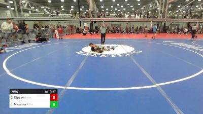 75 lbs Final - Georgie Dipsey, Ruthless vs James Messina, Ruthless Wrestling Club