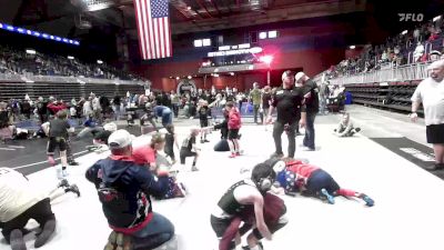 55 lbs Rr Rnd 1 - Abel Pebbles, Worland WC vs Jaxson Pierson, Badlands Elite